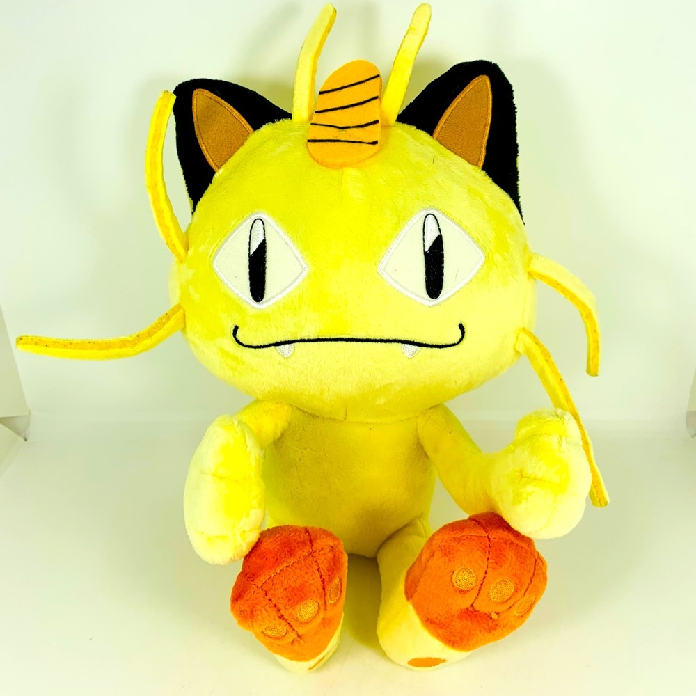 Pokemon Meowth Plush 10"
